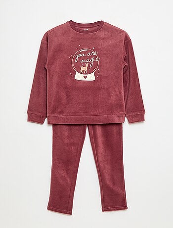 Camisola de pijama com padrão