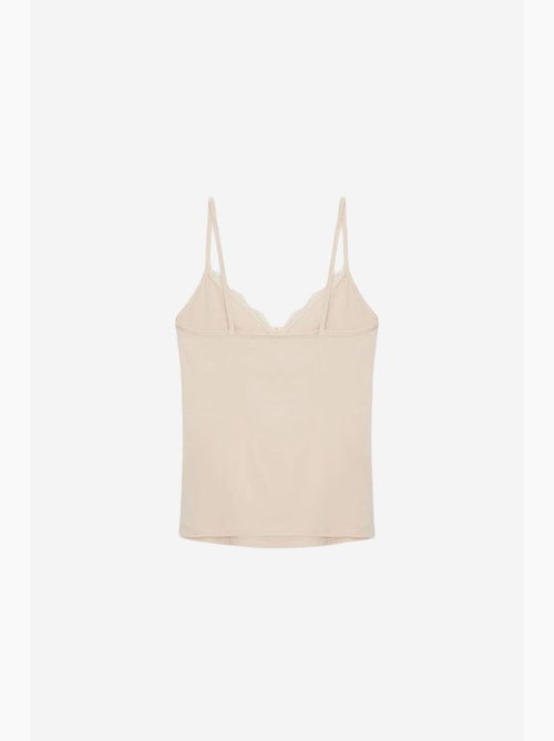 Camisola de renda decote em v dilvin - Kiabi
