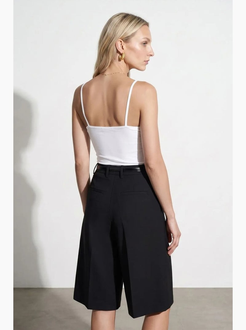 Camisola de renda decote em v dilvin Branco - Kiabi