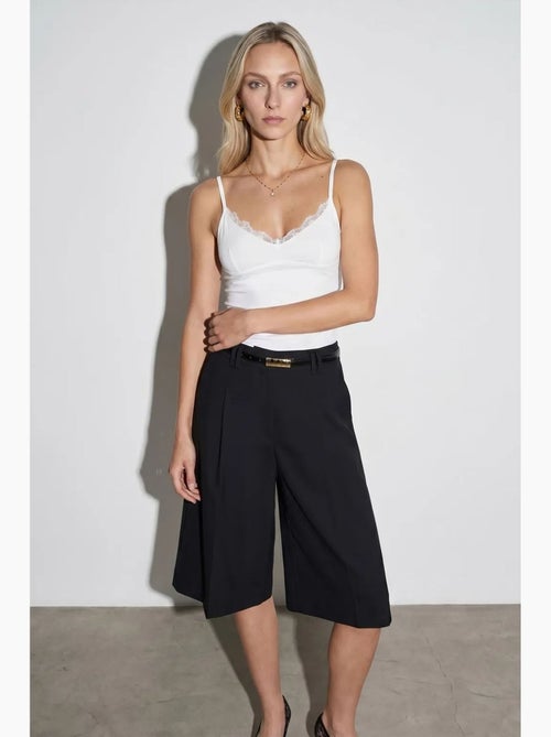 Camisola de renda decote em v dilvin - Kiabi