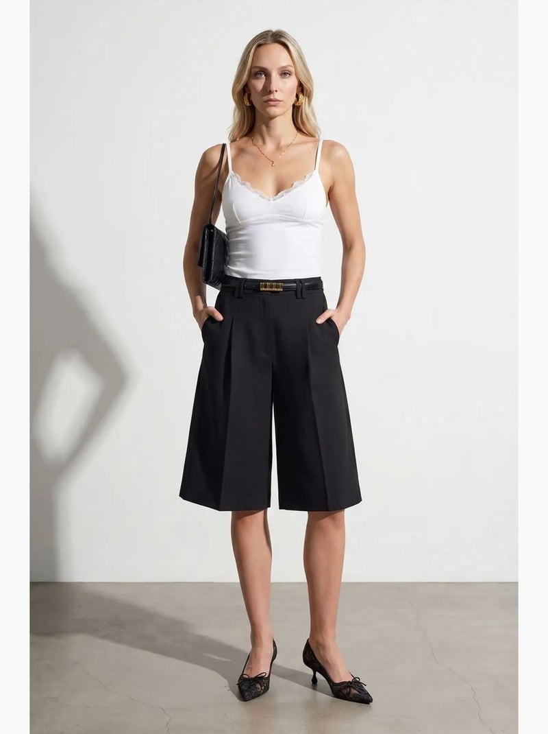 Camisola de renda decote em v dilvin Branco - Kiabi