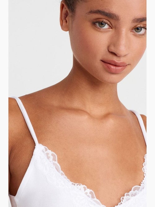 Camisola de renda dilvin - Kiabi