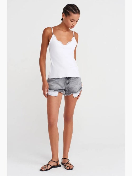 Camisola de renda dilvin - Kiabi