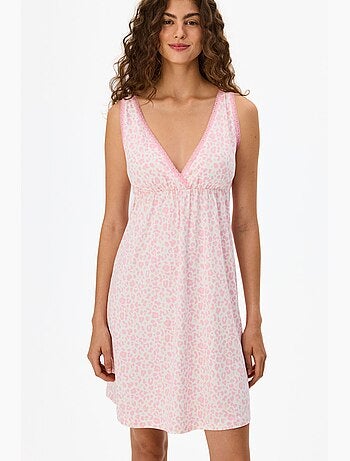 Camisola de renda leopardo penti