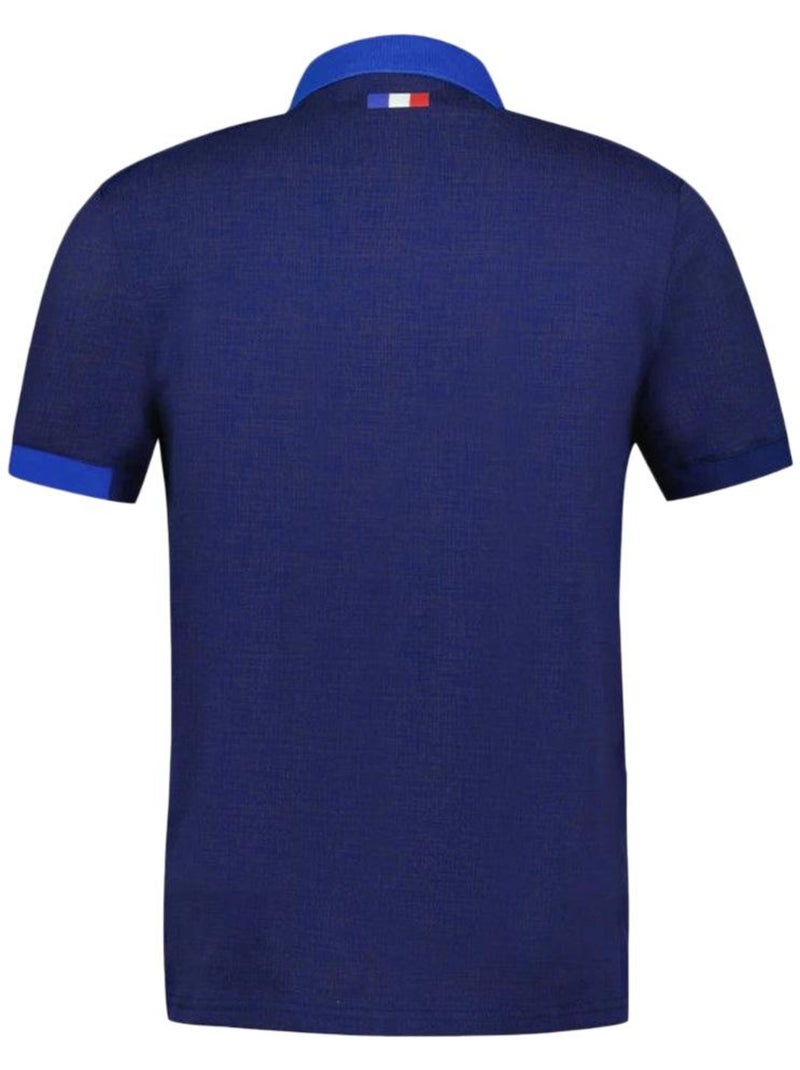 Camisola de Rugby Masculina Le Coq Sportif Intens Azul Marinho Azul - Kiabi