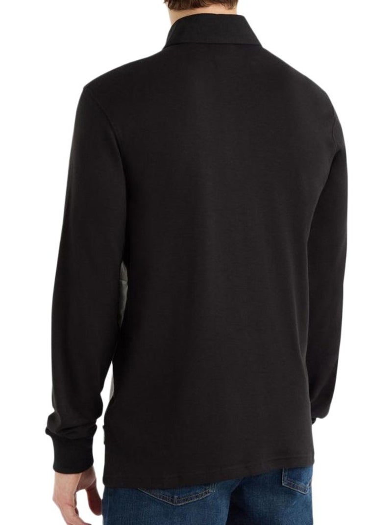 Camisola de Rugby Umbro de Manga Comprida Preta para Homem Preto - Kiabi