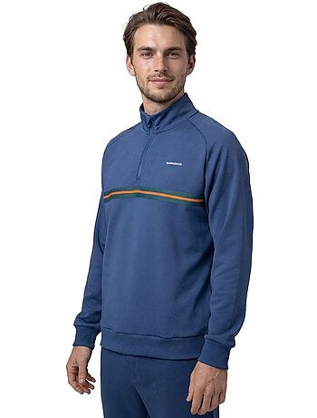 Camisola de ténis meio fecho homem
