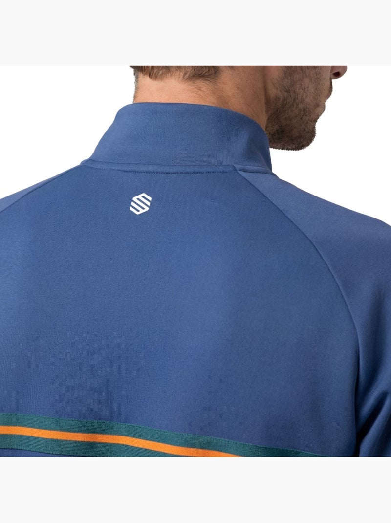 Camisola de ténis meio fecho homem Azul - Kiabi