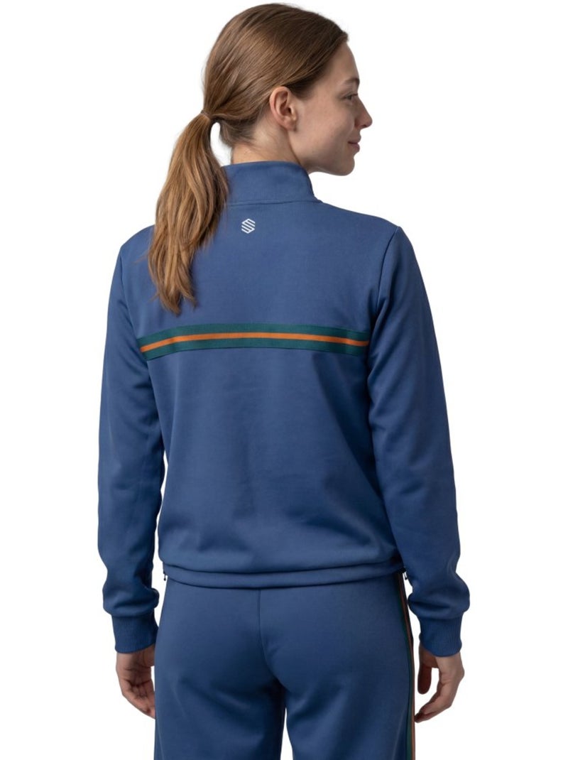 Camisola de ténis meio fecho mulher Azul - Kiabi