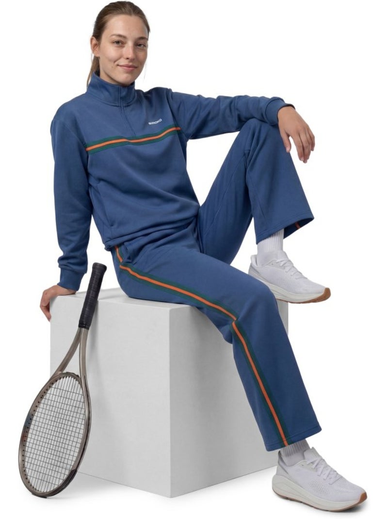 Camisola de ténis meio fecho mulher Azul - Kiabi