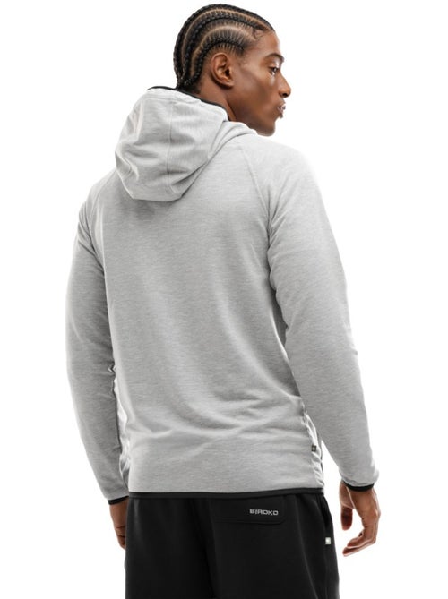 Camisola de treino com capuz para homem - Kiabi