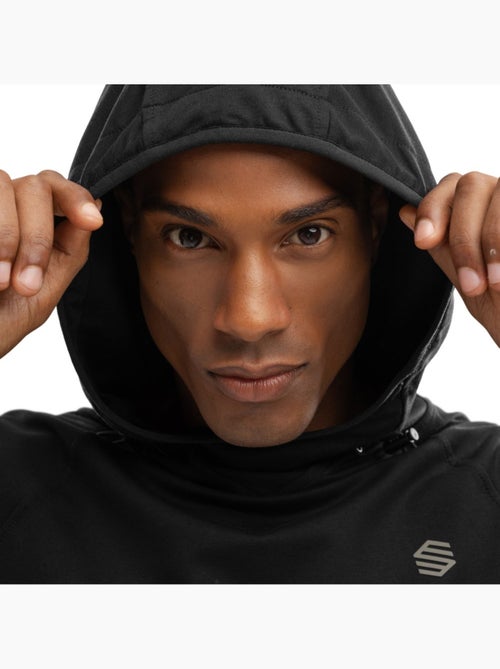 Camisola de treino com capuz para homem - Kiabi