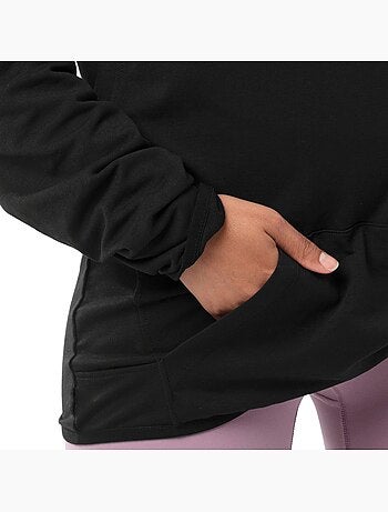Camisola de treino com capuz para mulher