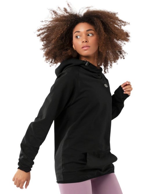 Camisola de treino com capuz para mulher - Kiabi
