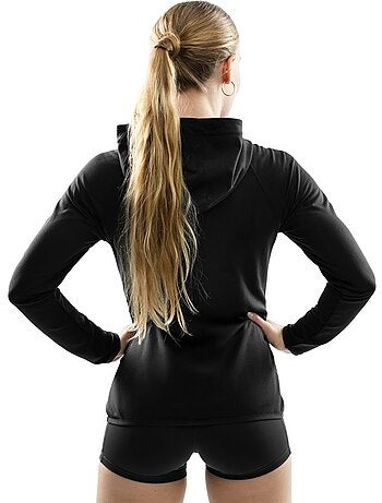 Camisola de treino com capuz para mulher