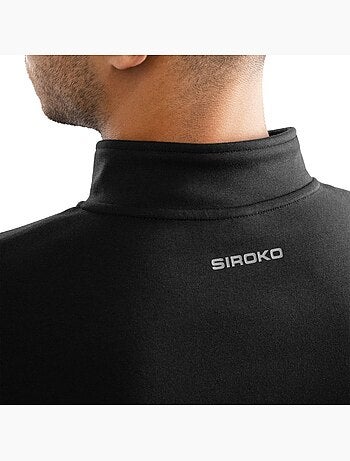 Camisola de treino com fecho 1/4 para homem