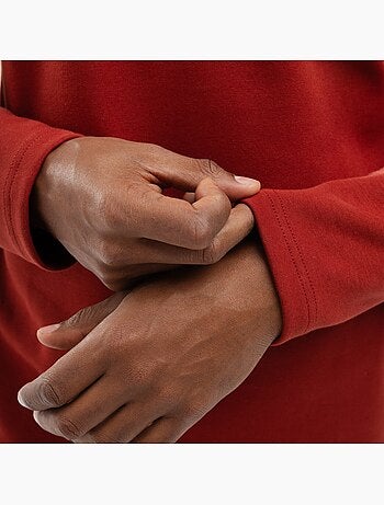 Camisola de treino com fecho 1/4 para homem