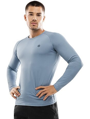 Camisola de treino de manga comprida para homem