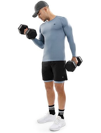 Camisola de treino de manga comprida para homem