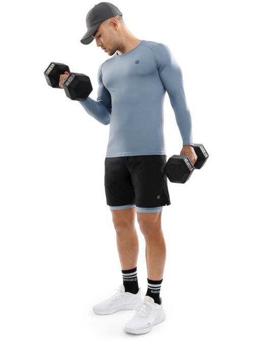 Camisola de treino de manga comprida para homem - Kiabi