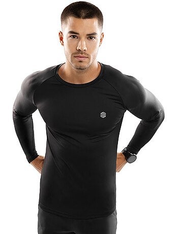 Camisola de treino de manga comprida para homem