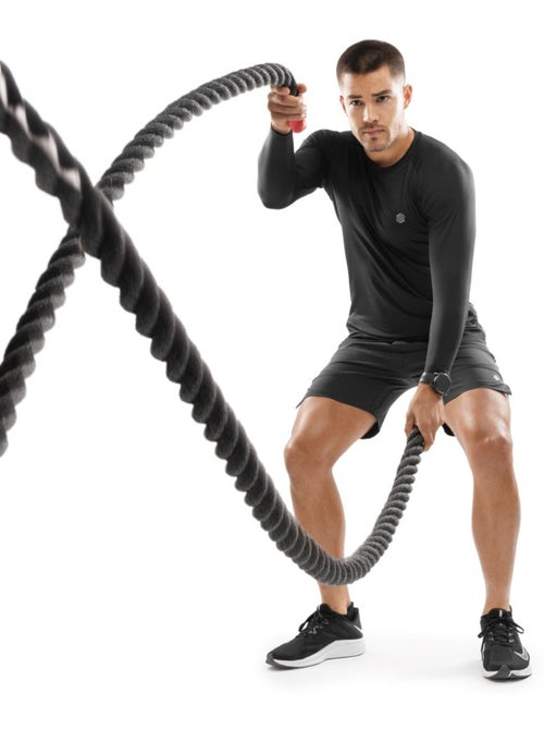 Camisola de treino de manga comprida para homem - Kiabi Camisola de treino de manga comprida para homem - Kiabi