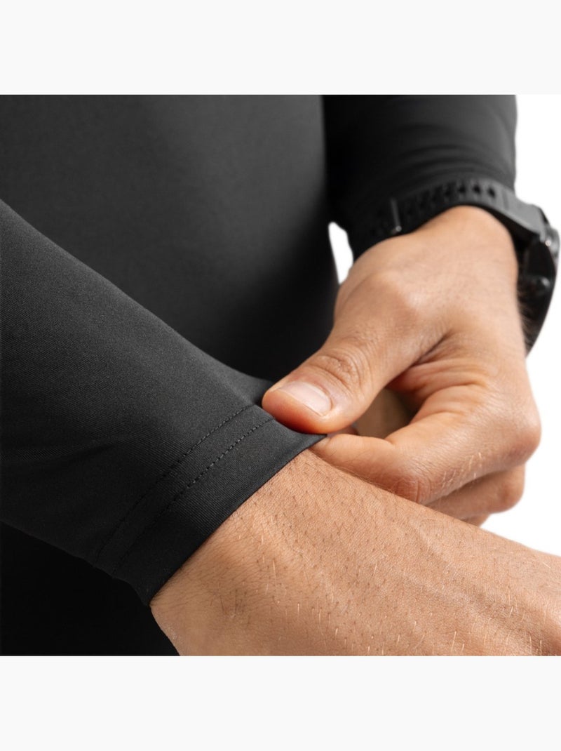 Camisola de treino de manga comprida para homem Preto - Kiabi