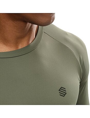 Camisola de treino de manga comprida para homem