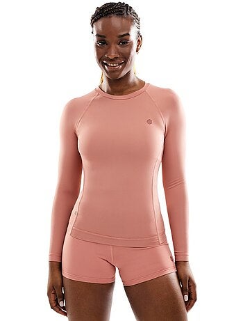 Camisola de treino de manga comprida para mulher