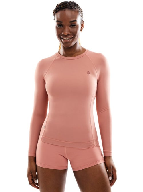 Camisola de treino de manga comprida para mulher - Kiabi