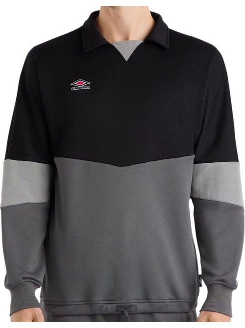 Camisola de treino umbro drill top preta para homem - Kiabi Camisola de treino umbro drill top preta para homem - Kiabi