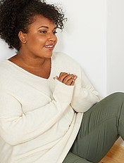 Camisola decote em V