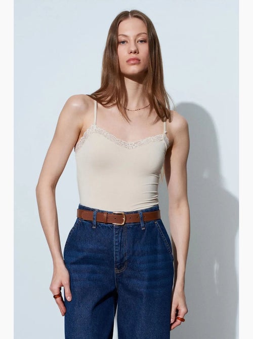 Camisola decote em v dilvin - Kiabi
