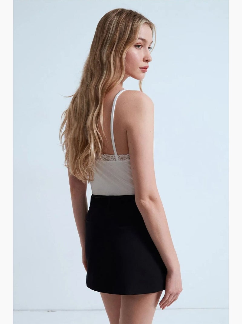 Camisola decote em v dilvin Branco - Kiabi