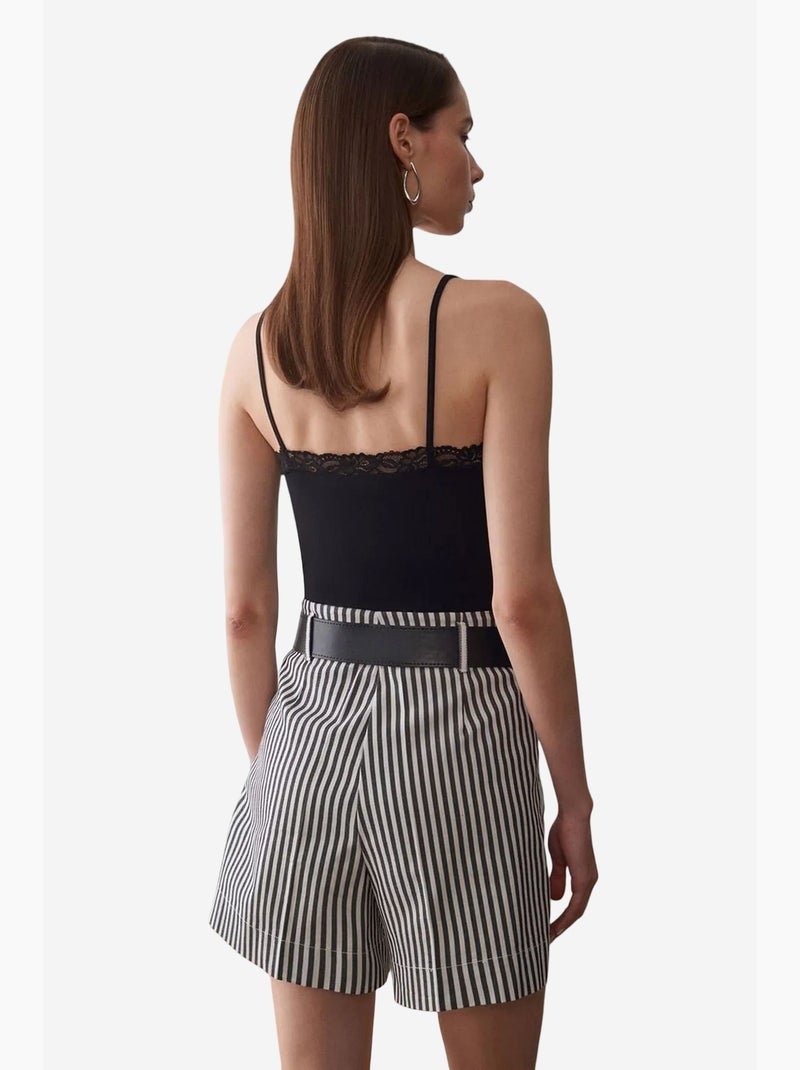 Camisola decote em v dilvin Preto - Kiabi