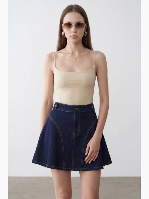 Camisola decote quadrado dilvin - Kiabi Camisola decote quadrado dilvin - Kiabi