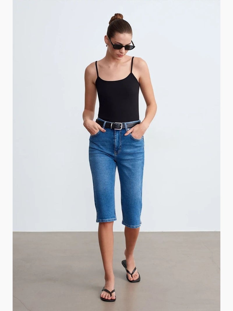 Camisola decote quadrado dilvin Preto - Kiabi
