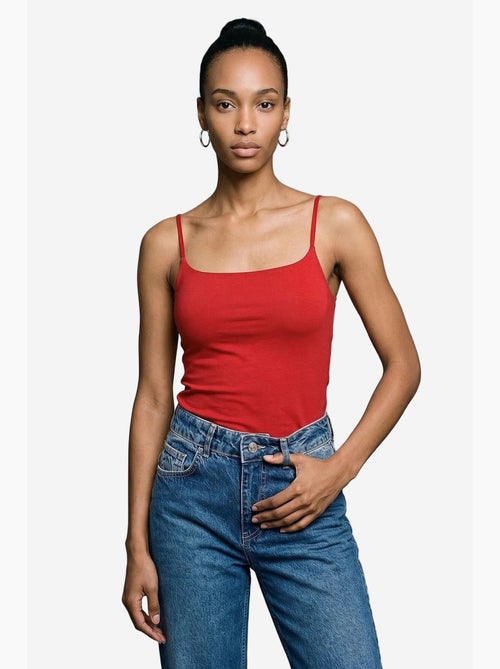 Camisola decote quadrado dilvin - Kiabi Camisola decote quadrado dilvin - Kiabi