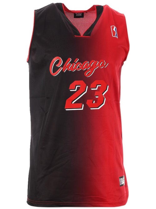 Camisola Desportiva Chicago Vermelho/Preto Homem Sport Zone Tank 23 - Kiabi Camisola Desportiva Chicago Vermelho/Preto Homem Sport Zone Tank 23 - Kiabi