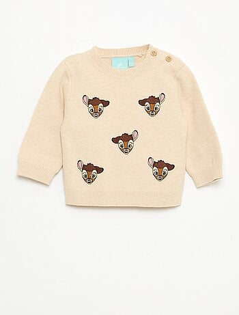 Camisola 'Disney' 'Marie' em tricô com animação fantasia