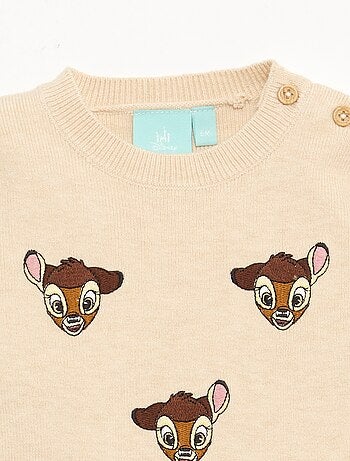 Camisola 'Disney' 'Marie' em tricô com animação fantasia