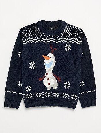 Camisola 'Disney' com jacquard 'Frozen'