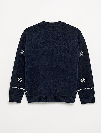 Camisola 'Disney' com jacquard 'Frozen'