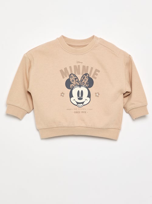 Camisola 'Disney' em moletão não cardado - Kiabi