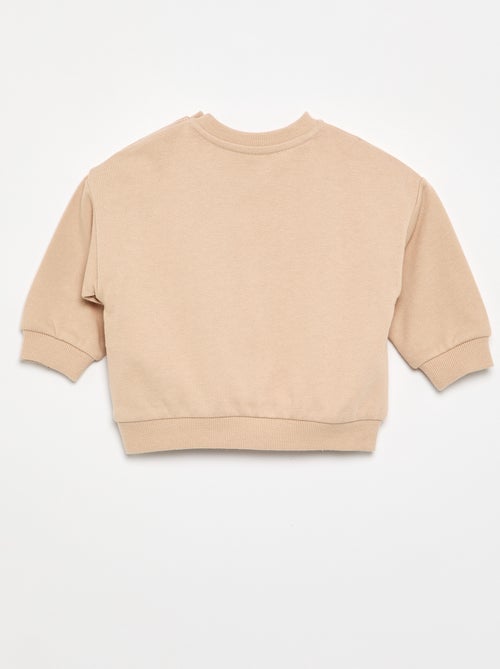 Camisola 'Disney' em moletão não cardado - Kiabi