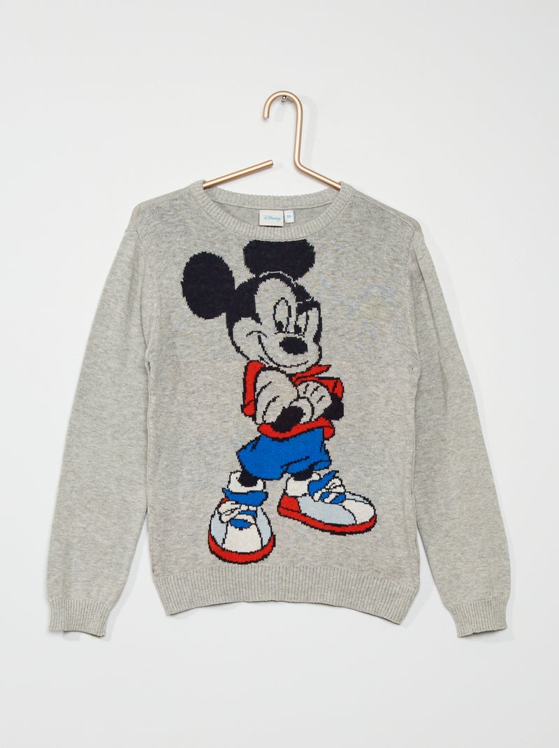 Camisola 'Disney' 'Mickey' CINZA - Kiabi