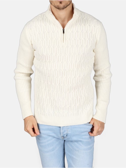 Camisola elegante com fecho - Kenzarro - Kiabi