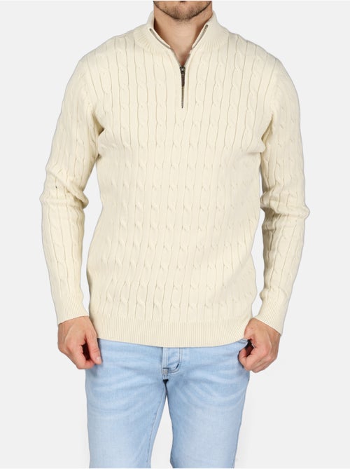 Camisola elegante com fecho - Kenzarro - Kiabi Camisola elegante com fecho - Kenzarro - Kiabi