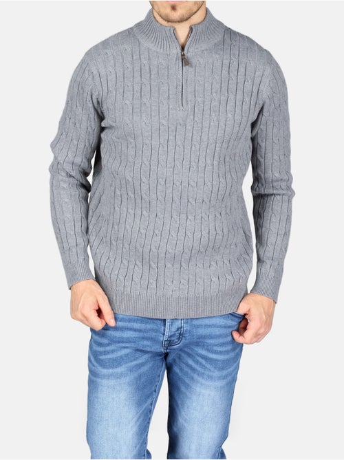 Camisola elegante com fecho - Kenzarro - Kiabi Camisola elegante com fecho - Kenzarro - Kiabi