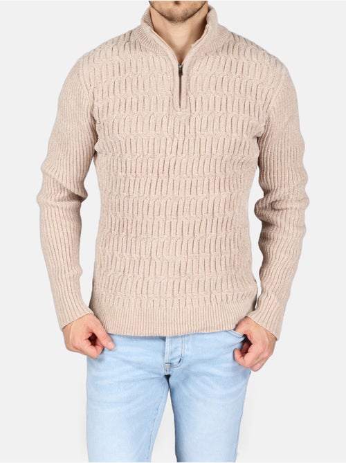Camisola elegante com fecho - Kenzarro - Kiabi